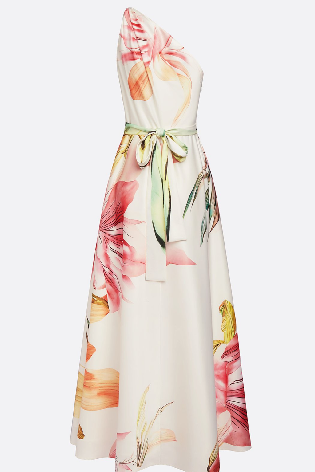 One-Shoulder Maxi Dress for Weddings & Special Occasions