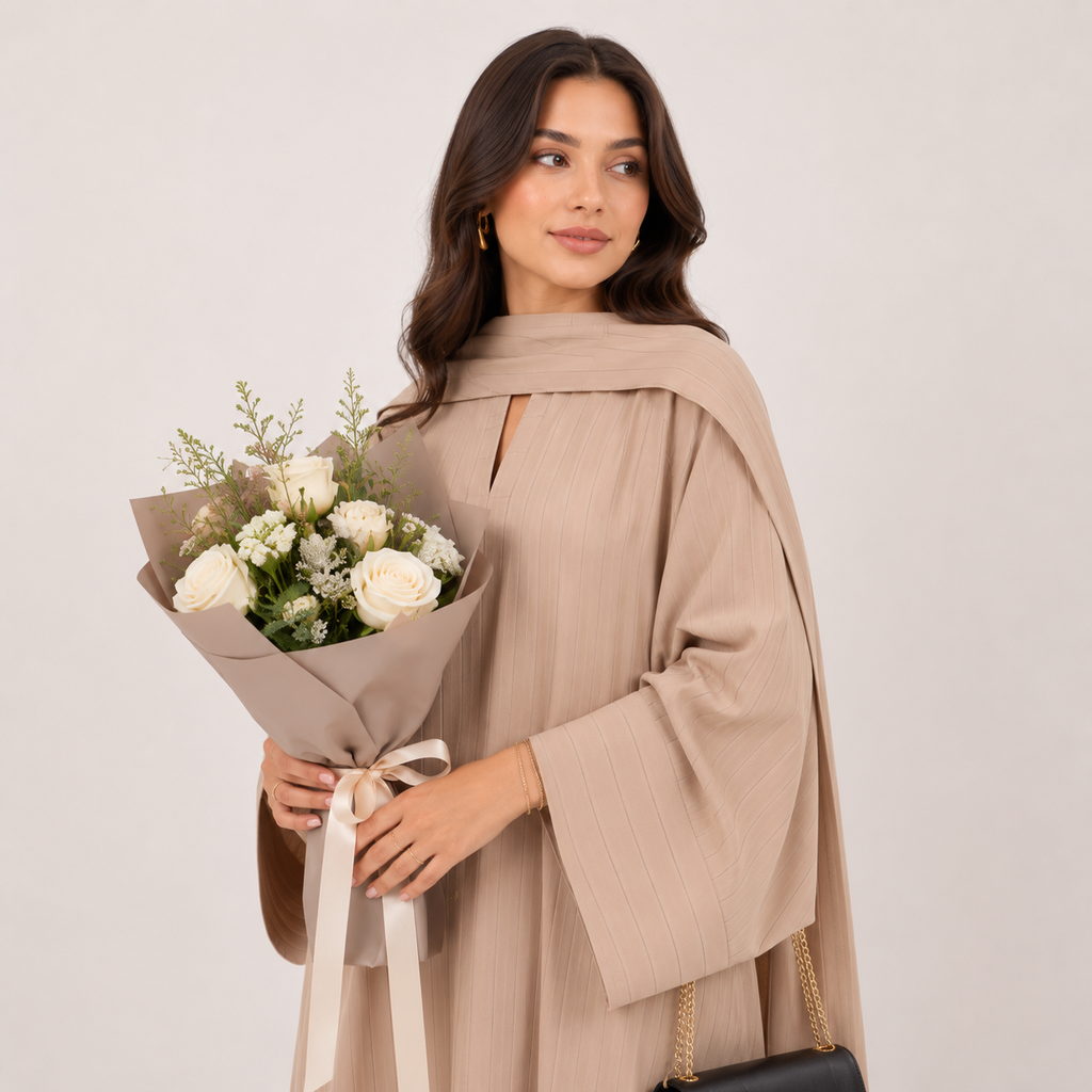 Elegant Dubai Kaftan Abaya Long Maxi Dress