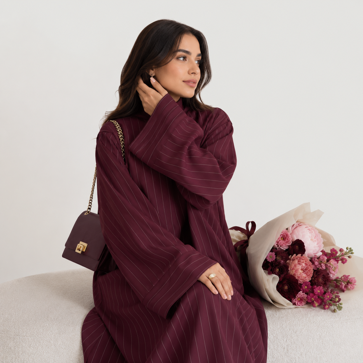 Elegant Dubai Kaftan Abaya Long Maxi Dress