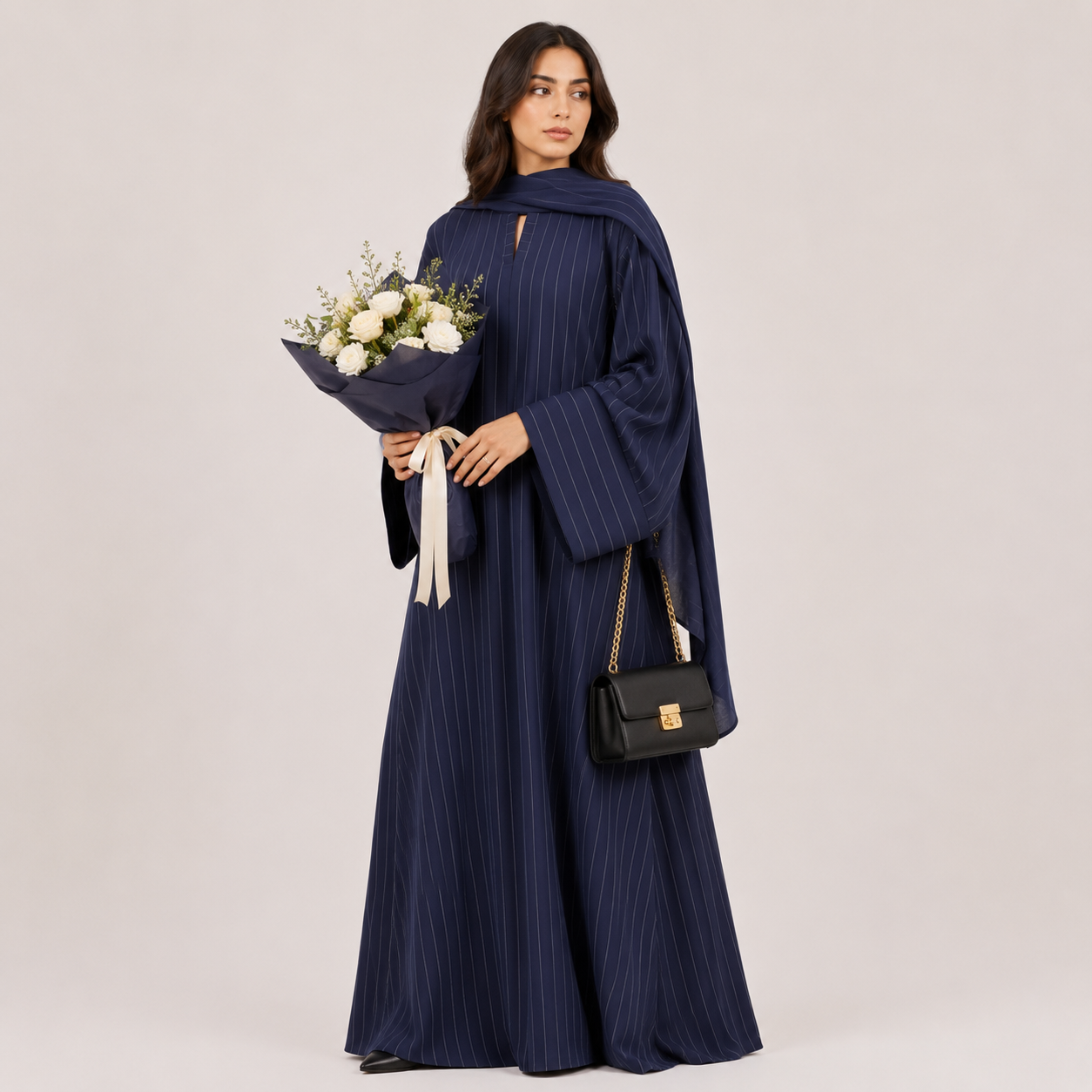 Elegant Dubai Kaftan Abaya Long Maxi Dress