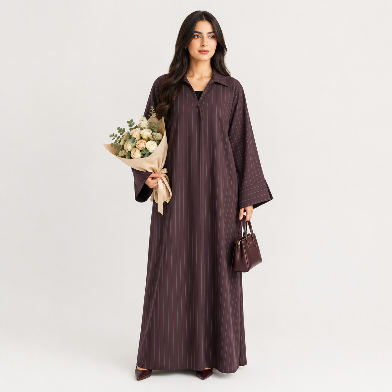 Elegant Dubai Kaftan Abaya Long Maxi Dress