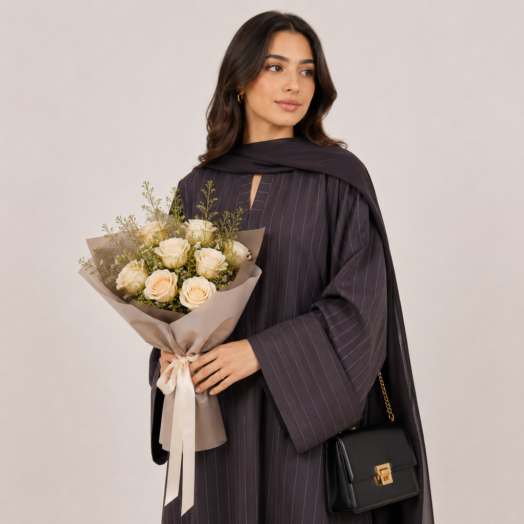 Elegant Dubai Kaftan Abaya Long Maxi Dress