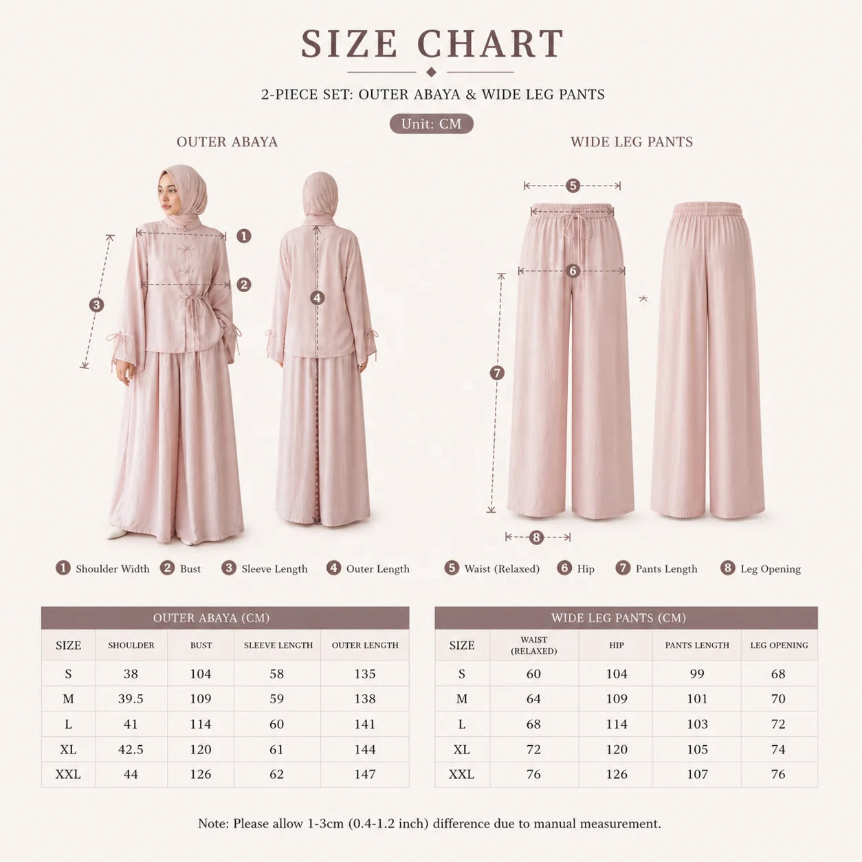 Viscose Linen Co-Ord Top and Wide-Leg Pants Set