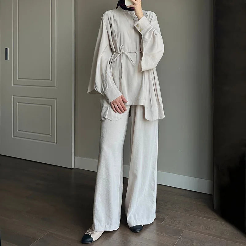 Premium Full-Length Modest Top and Pants Set