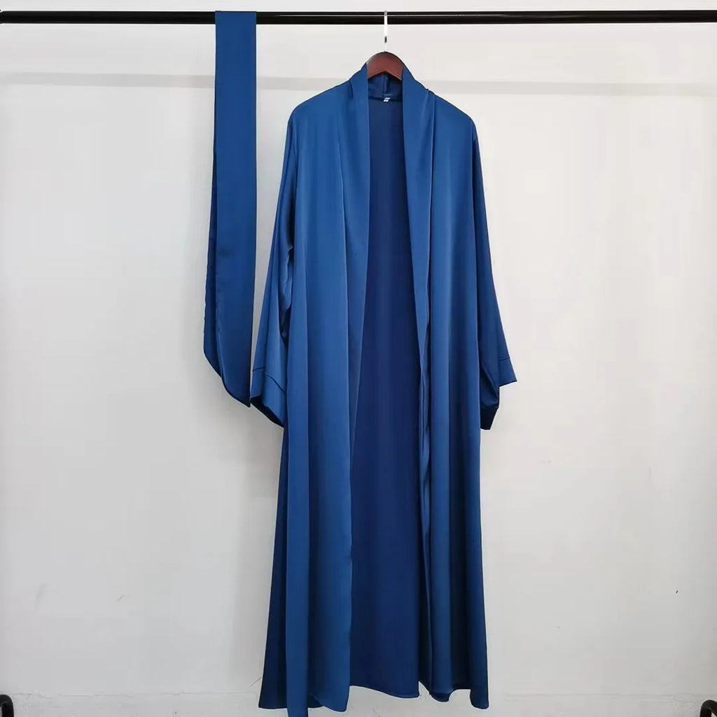 Open Front Long Abaya Cardigan