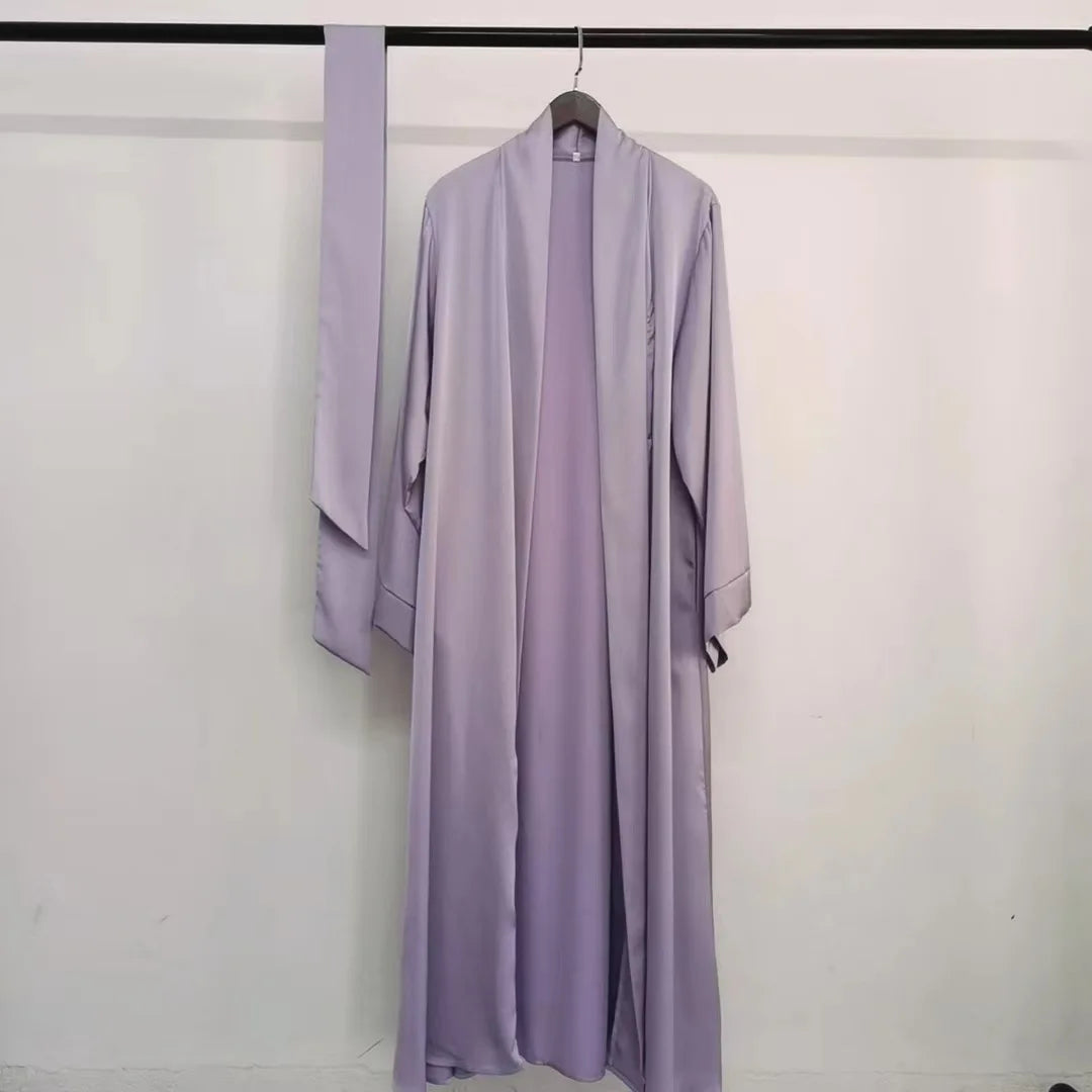 Open Front Long Abaya Cardigan