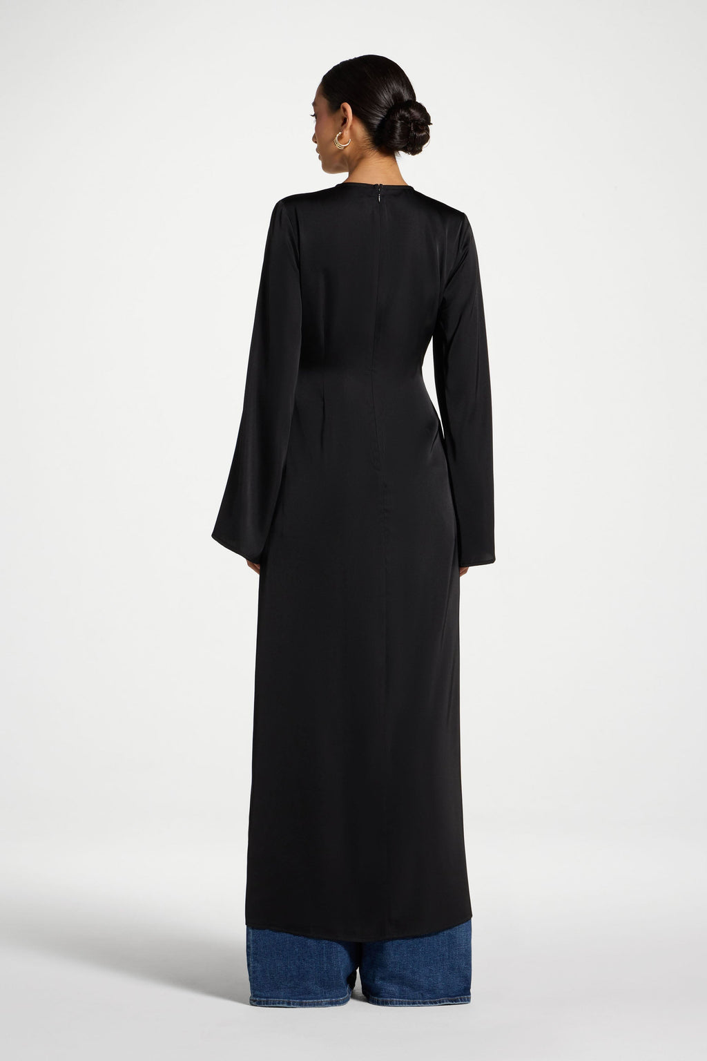 Asymmetric Hem Midi Top for Women