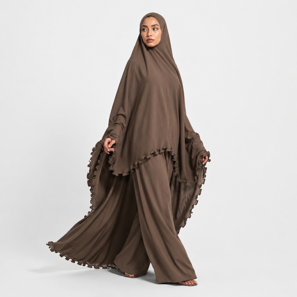 Ruffle Jersey Prayer Set - Boulder