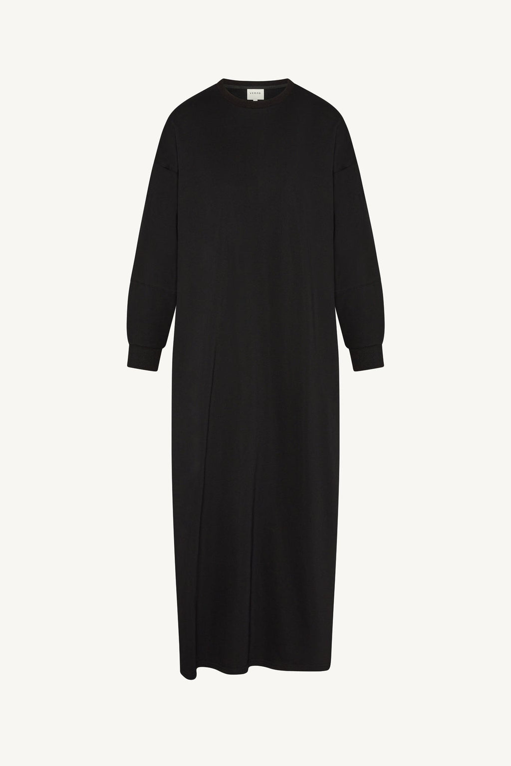 Cotton Basic Dress in Black