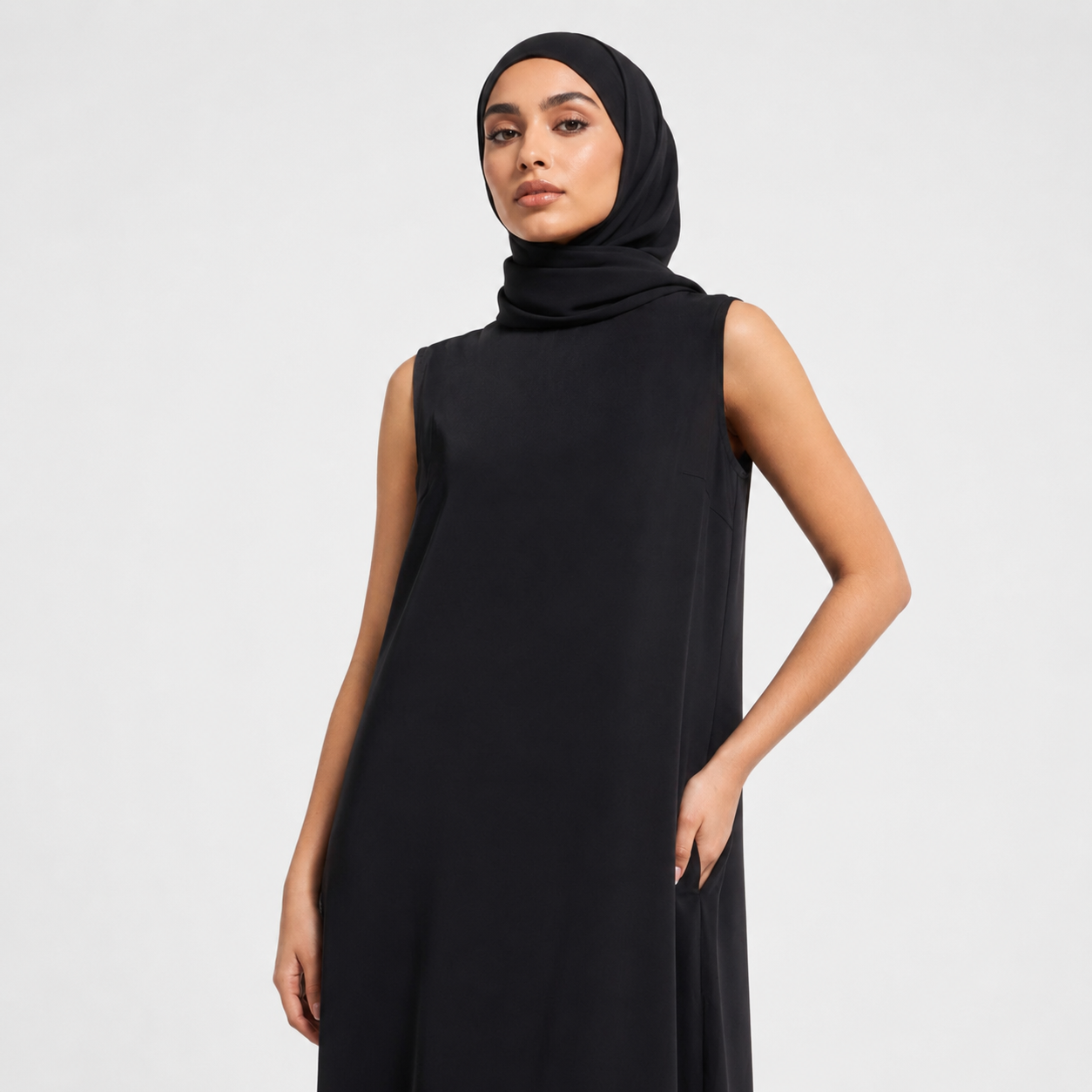 Signature Sleeveless Inner Maxi Dress