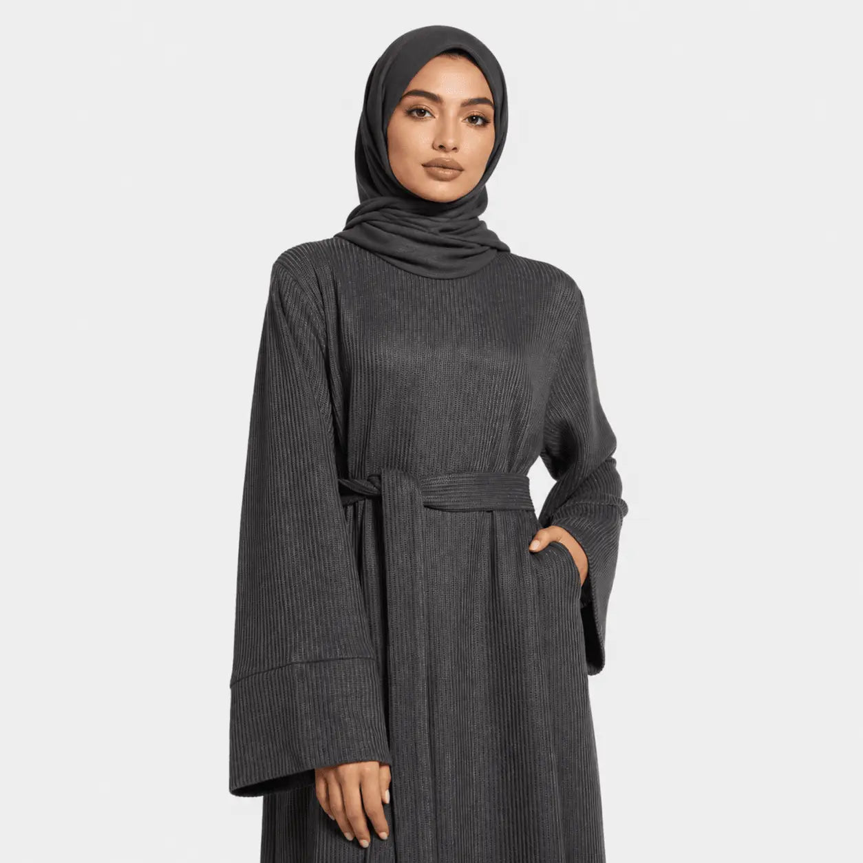 Iron Knit Maxi Dress with Relaxed Fit - Mahara Atelier
