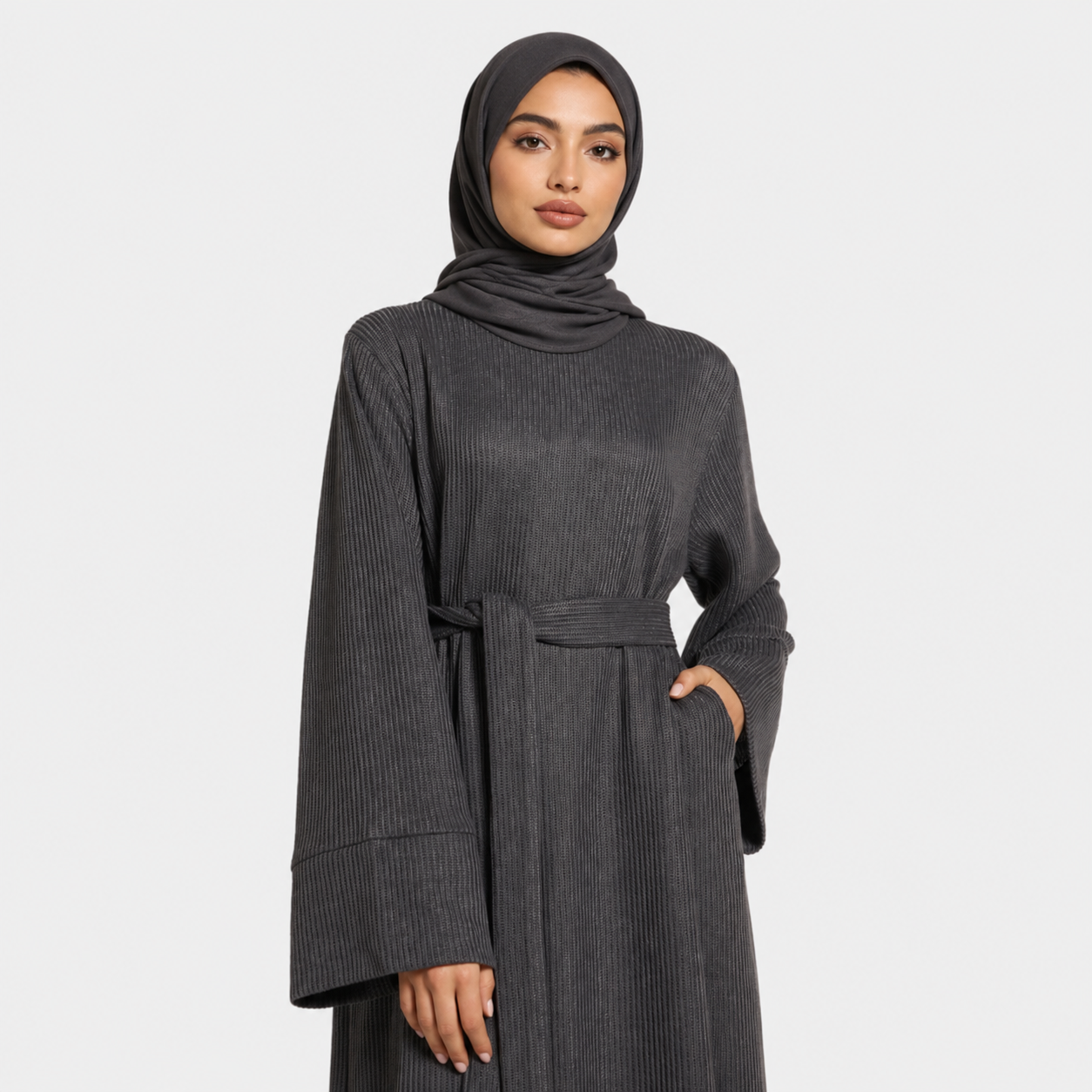 Iron Knit Maxi Dress with Relaxed Fit
