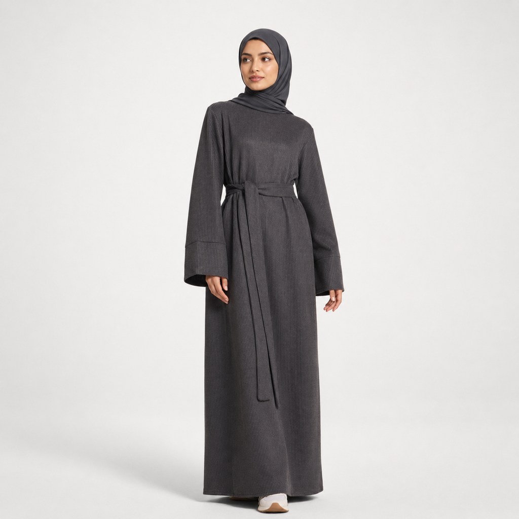 Iron Knit Maxi Dress with Relaxed Fit