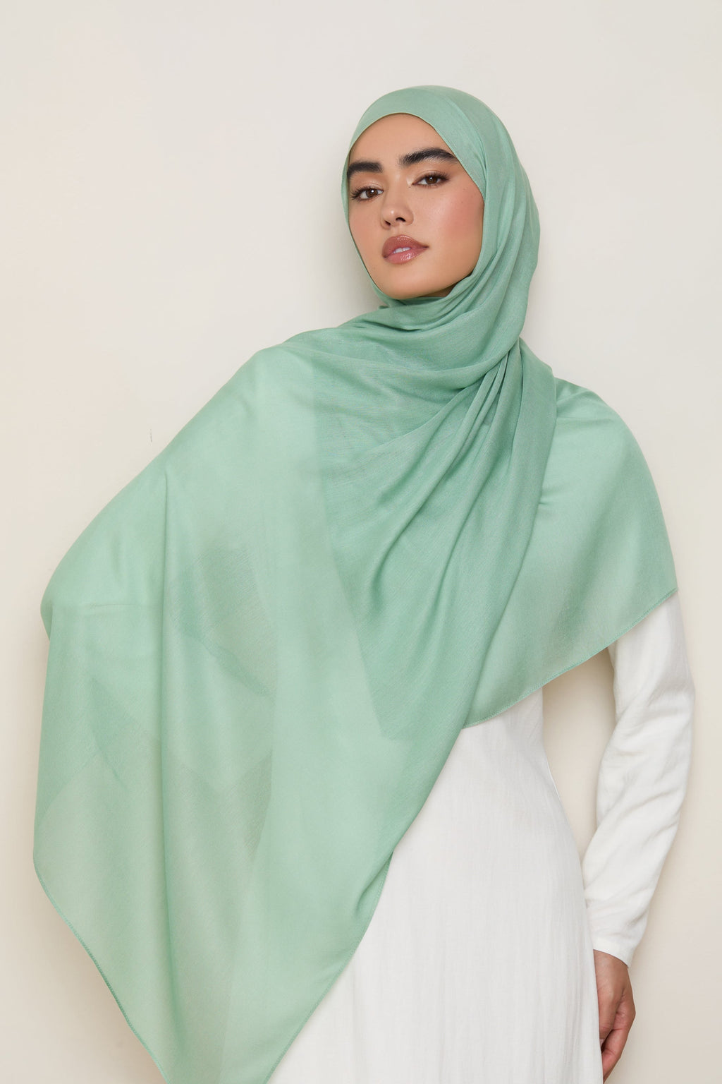 Modal Hijab - Lagoon Green