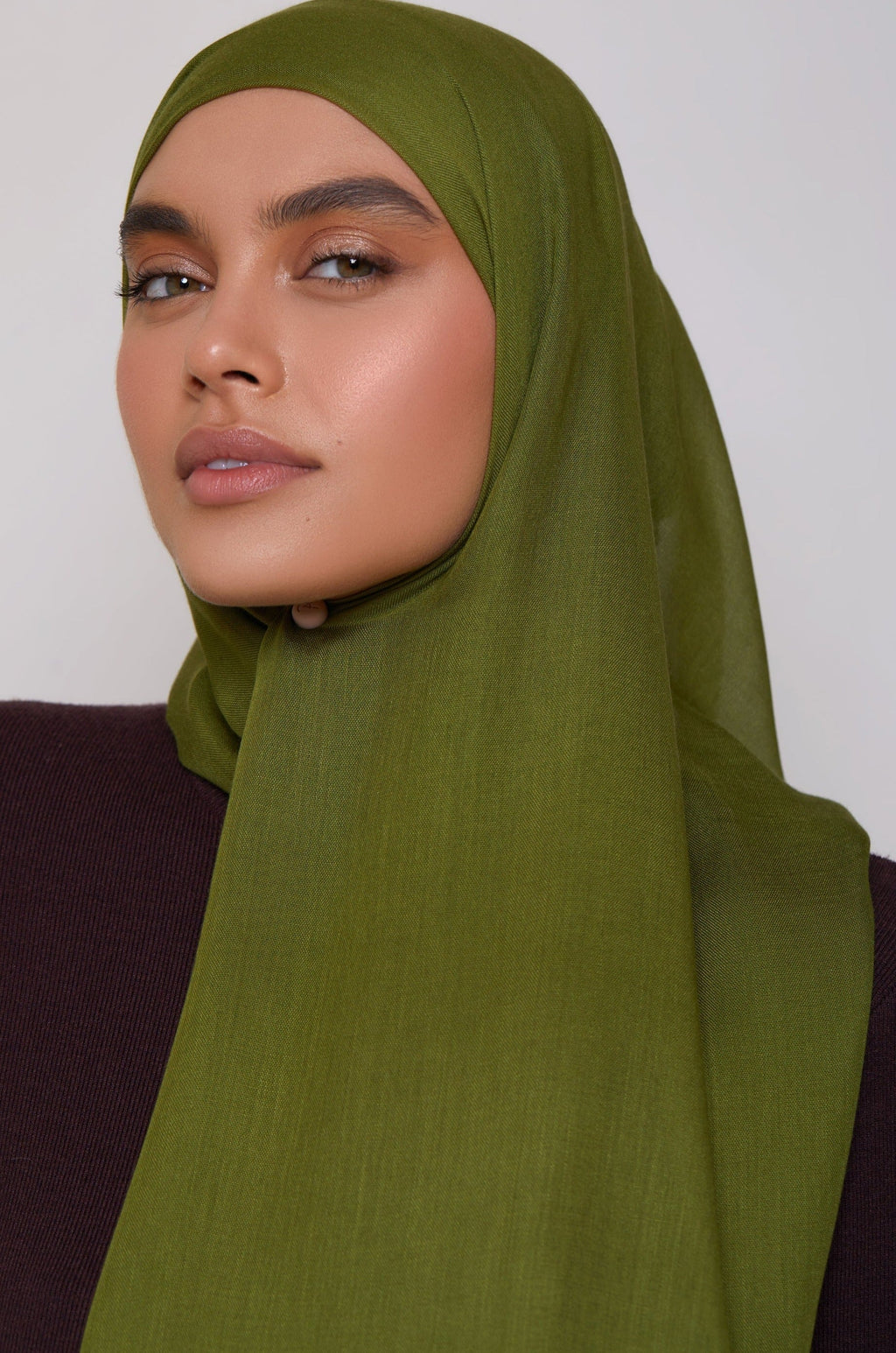 Modal Hijab – Forest Green