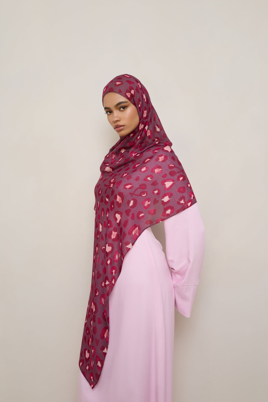 Printed Hijab - Love