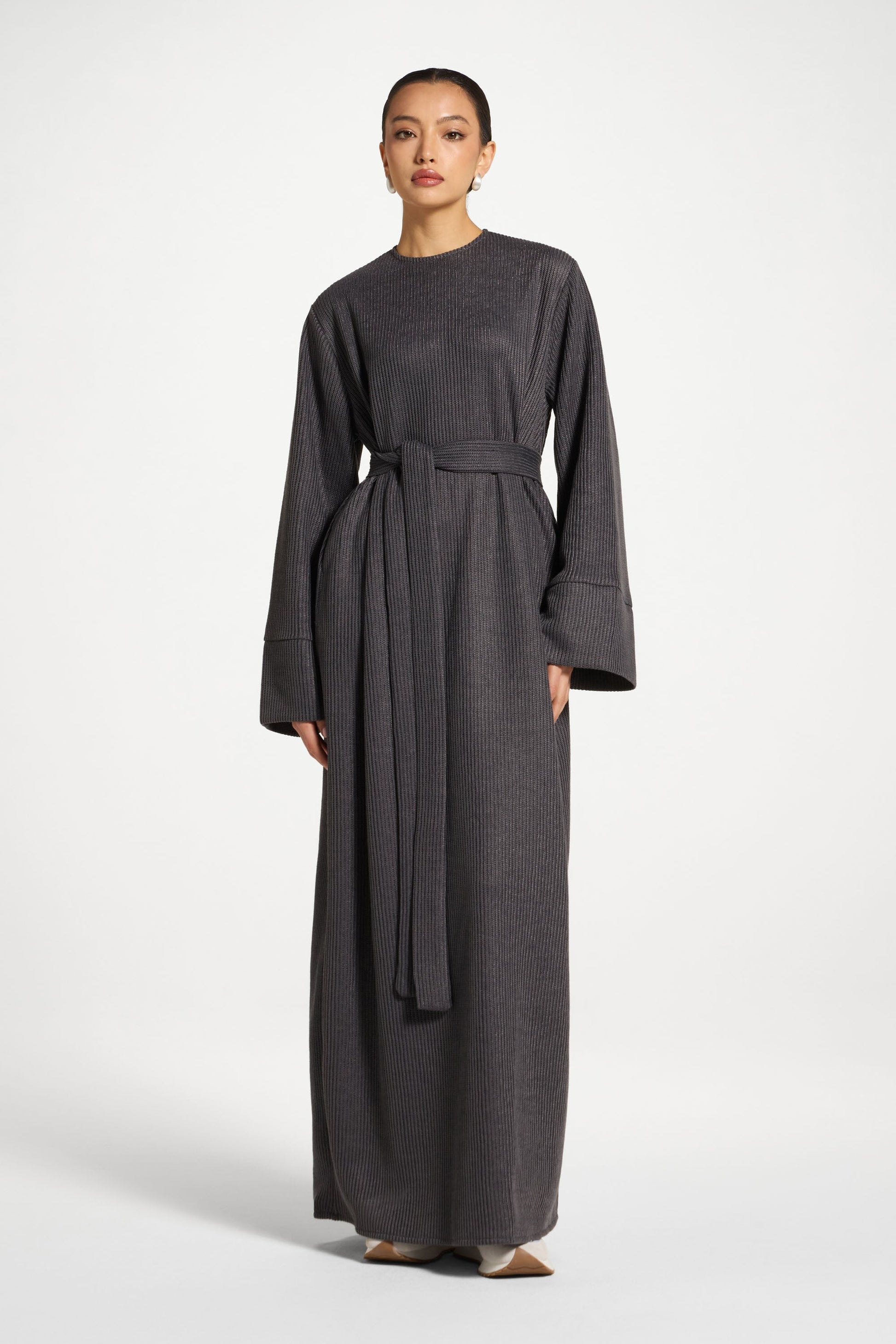 Iron Knit Maxi Dress with Relaxed Fit