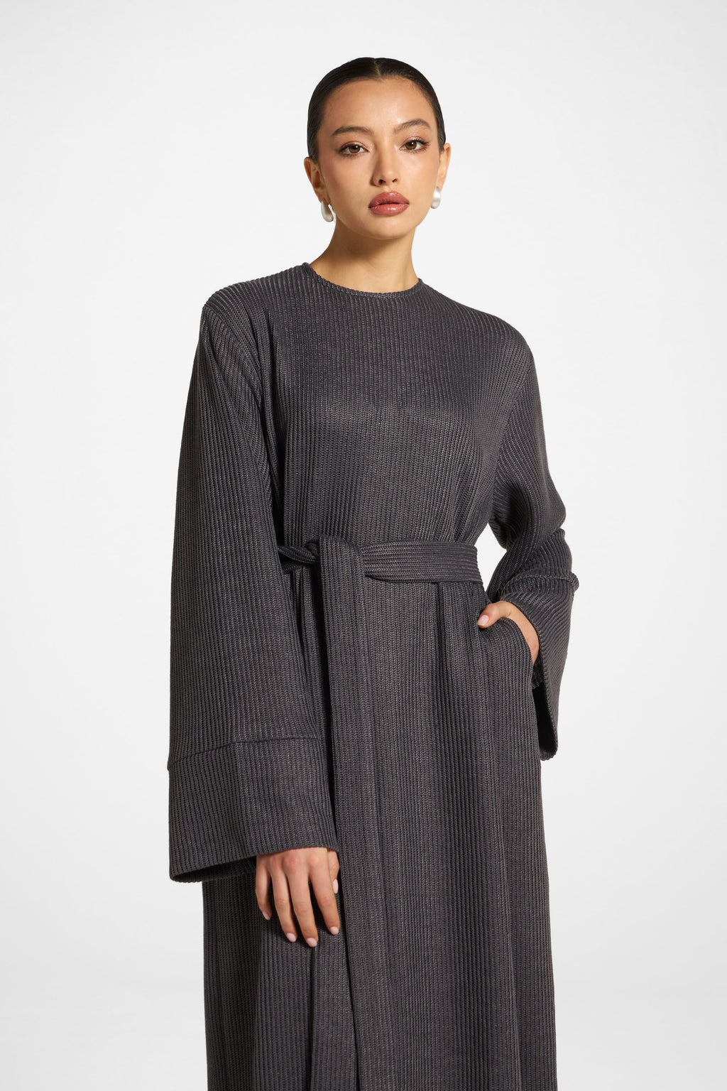 Iron Knit Maxi Dress with Relaxed Fit