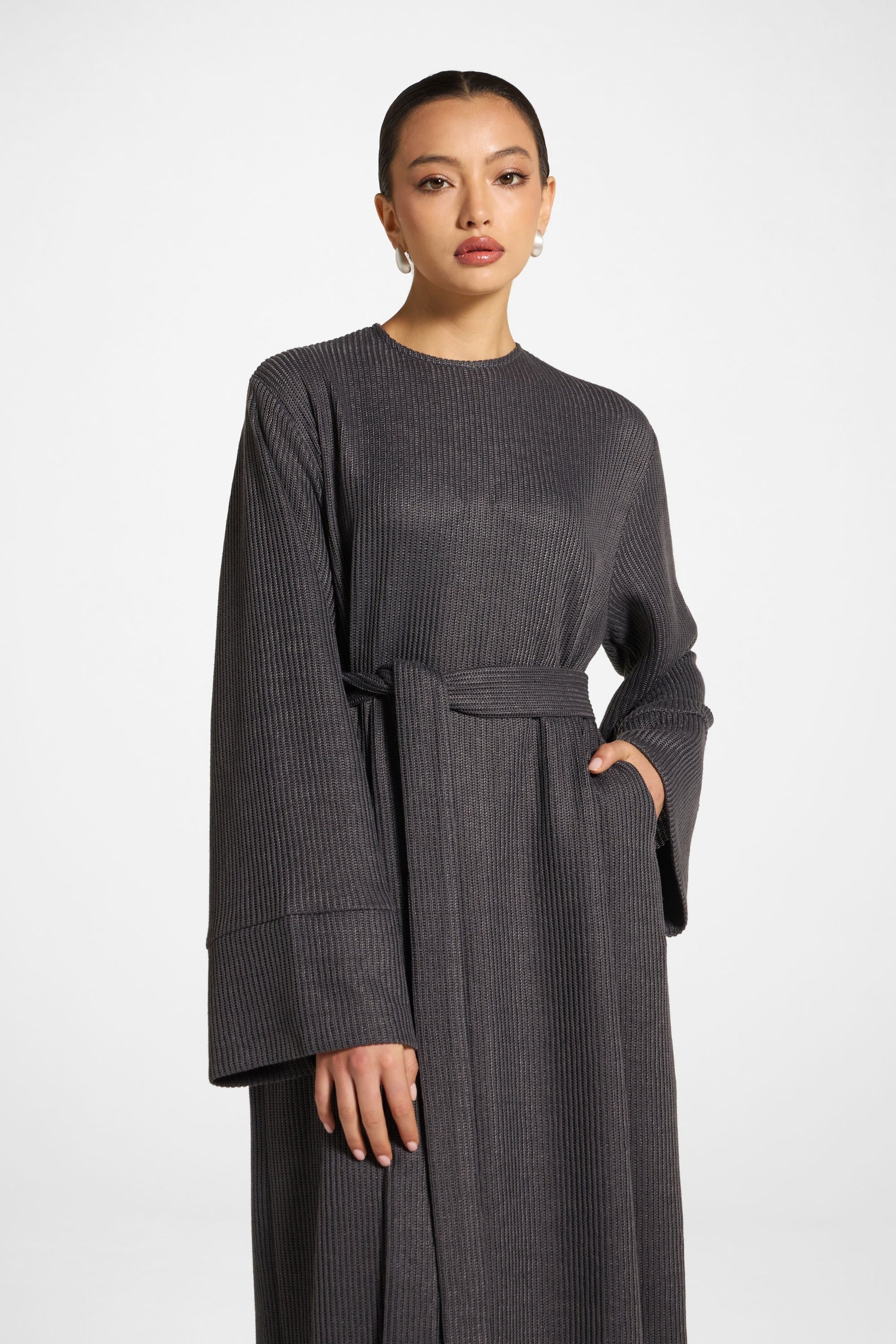 Iron Knit Maxi Dress with Relaxed Fit