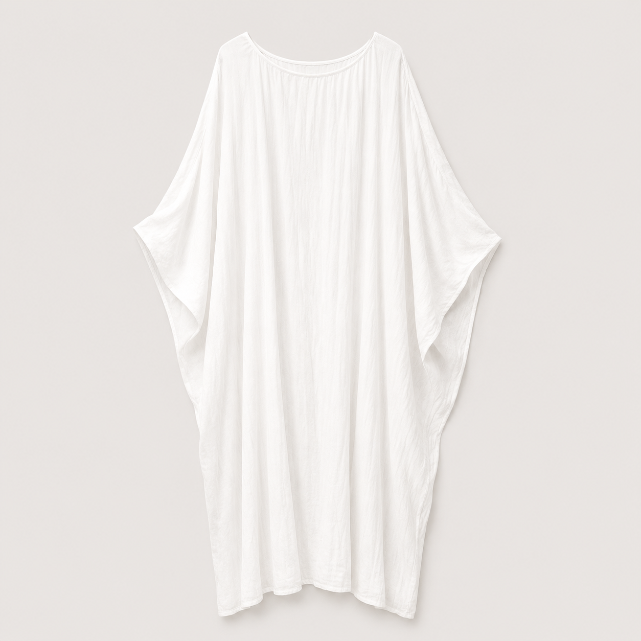 White blouse on a light gray background
